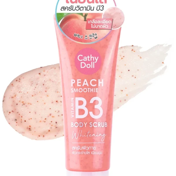 BODY SCRUB VITAMIN B3 PEACH