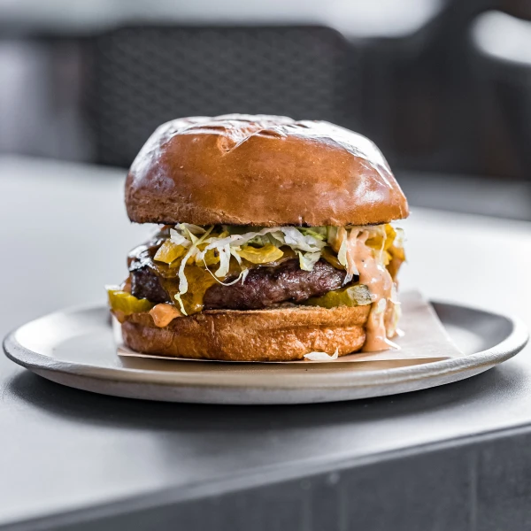 Ash Wagyu burger