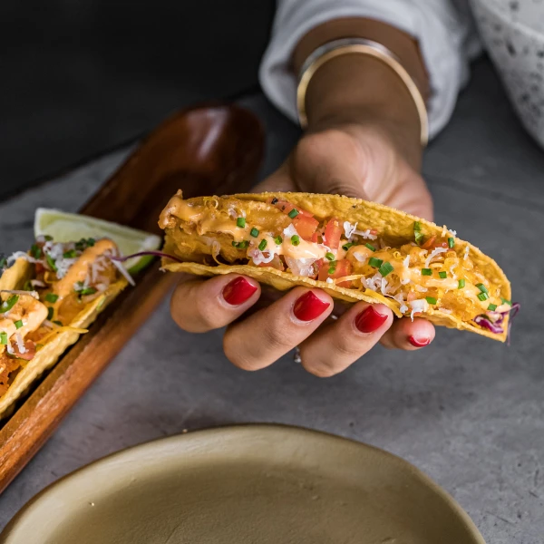 Shrimp taco