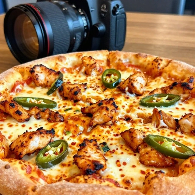  Spicy Chicken Pizza