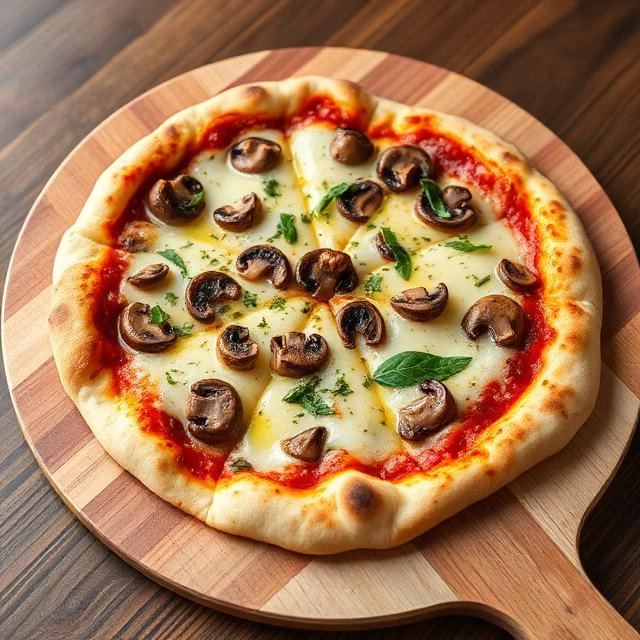 Truffle Mushroom Pizza