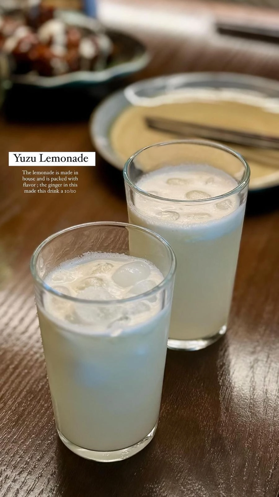 Yuzu Lemonade