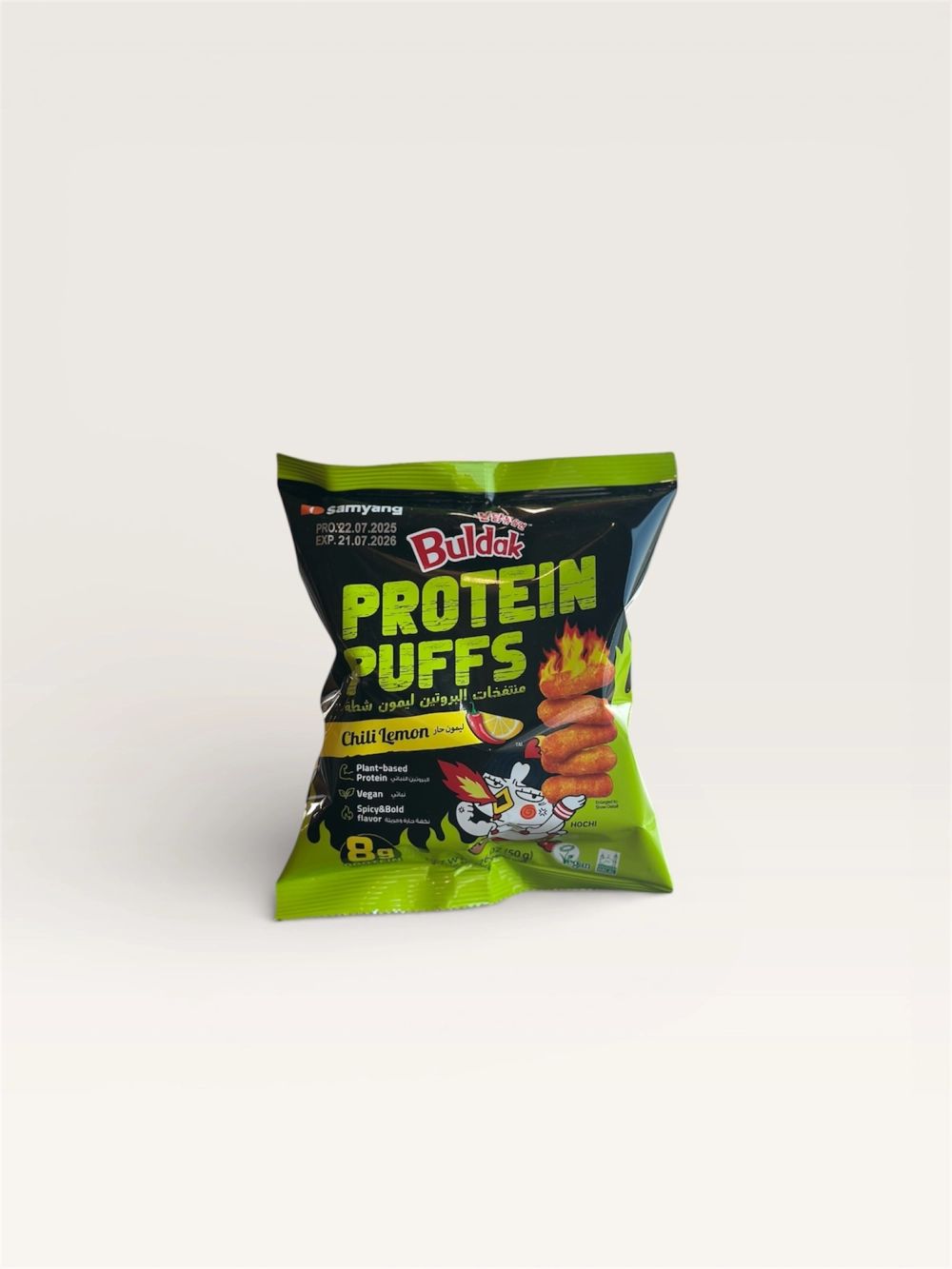 BULDAK PROTEIN PUFFS  CHILI LEMON