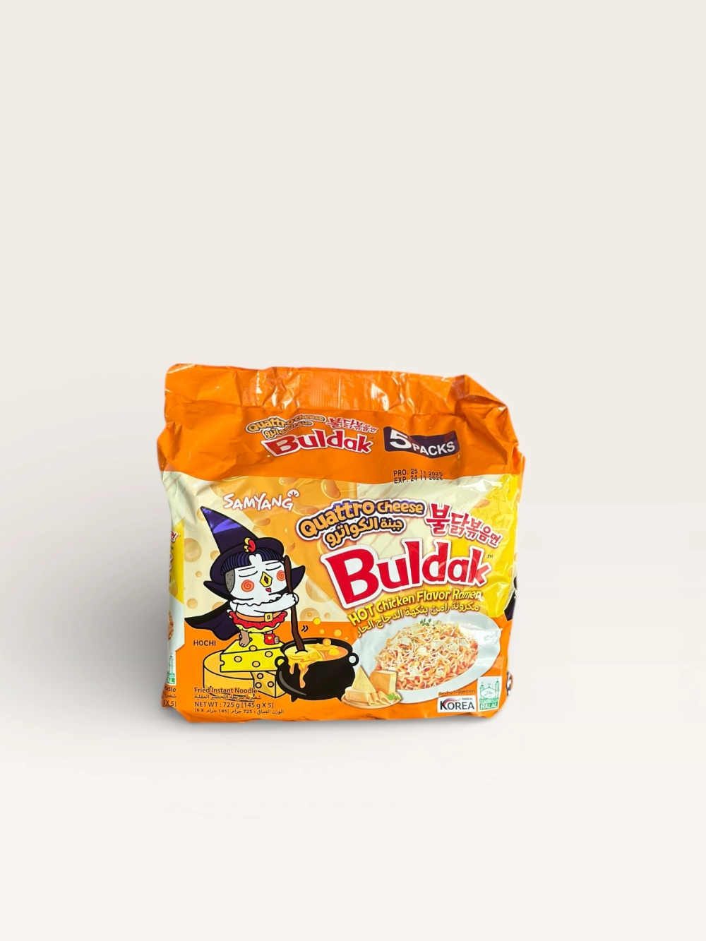 Samyang Buldak Ramen Quattro Cheese 145gX5